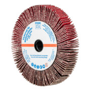 PFERD Lamellenschleifrad für Winkelschleifer FR WS Ø 115x20mm 5/8-11 CO-COOL40 für Edelstahl