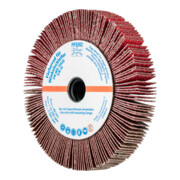 PFERD Lamellenschleifrad für Winkelschleifer FR WS Ø 115x20mm 5/8-11 CO-COOL60 für Edelstahl
