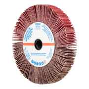 PFERD Lamellenschleifrad für Winkelschleifer FR WS Ø 125x20mm 5/8-11 CO-COOL60 für Edelstahl