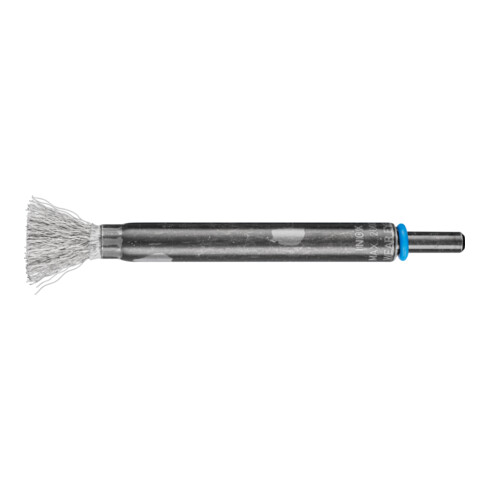 PFERD lange Pinselbürste ungezopft PBUL Ø10mm Schaft-Ø6 mm Edelstahl-Draht-Ø0,20