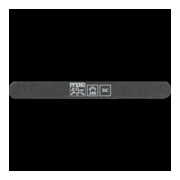 Pferd lime à affûter SF-R147-15-5 flexible, 147x15x5mm, SiC K 240, extrémités rondes