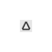 Pferd Lime triangulaire 100 mm grain 2-3