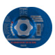 PFERD Meule CC-GRIND-SOLID SG-INOX 125 mm-1
