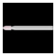 Pferd Meule pointue forme arc 0306 3 AR 100 O 5V-1