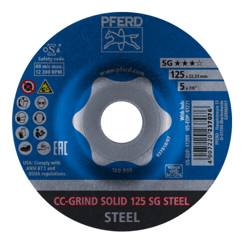 CC Grind-Solid Steel Horse