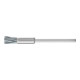 PFERD Miniatur-Pinselbürste PBU Ø 5 mm Schaft-Ø 2,34 mm SiC-Filament-Ø 0,55 mm Korn 320-1