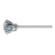 PFERD Miniatur- Topfbürste TBU Ø 18 mm Schaft-Ø 3 mm SiC-Filament-Ø 0,55 mm Korn 320-1