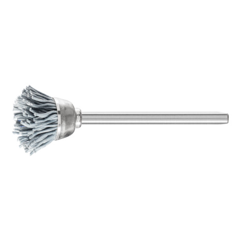 PFERD Miniatur- Topfbürste TBU Ø 18 mm Schaft-Ø 3 mm SiC-Filament-Ø 0,55 mm Korn 320