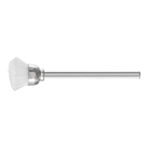 PFERD Miniatur- Topfbürste TBU Ø15 mm Schaft-Ø3 mm Kunststoffbesatz-Ø0,15