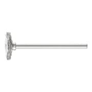 PFERD TOOLS Rundbürste mit Schaft, ungezopft RBU 1602/3 INOX 0,10 0.3 mm