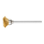 PFERD TOOLS Topfbürste mit Schaft, ungezopft TBU 1803/3 Messing