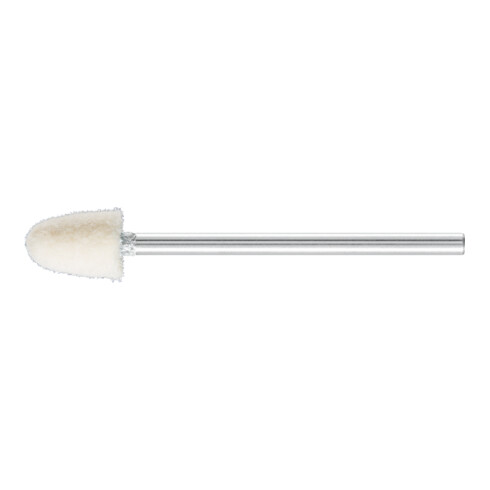 PFERD mittelharte Filzpolierstifte Kegelform Ø 6x10mm Schaft-Ø 2,35 mm