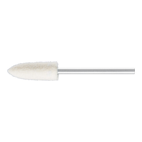 PFERD mittelharte Filzpolierstifte Spitzkegelform Ø 6x18 mm Schaft-Ø 2,35 mm