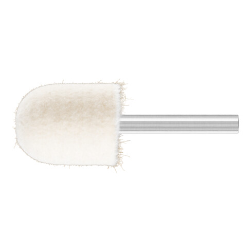PFERD mittelharte Filzpolierstifte Walzenrundform Ø 25x30mm Schaft-Ø 6 mm
