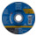 PFERD DUODISC Disco da taglio/levigatura E 125x1, curvo Uni.-Line PSF DUO STEELOX per acciaio/VA-1