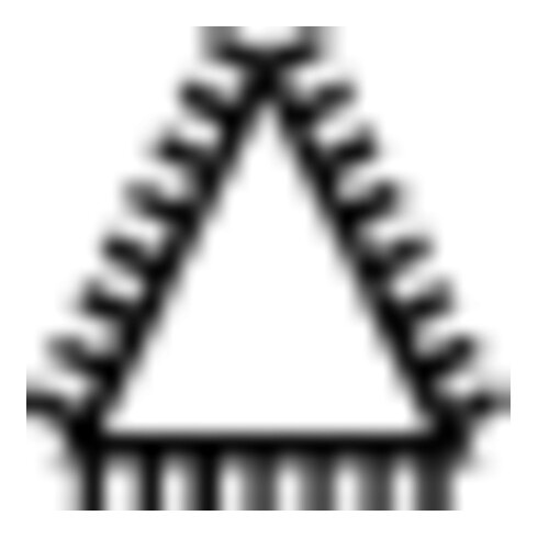 Pferd Nadelfeile Präzision 3-kant 160mm Hieb 1