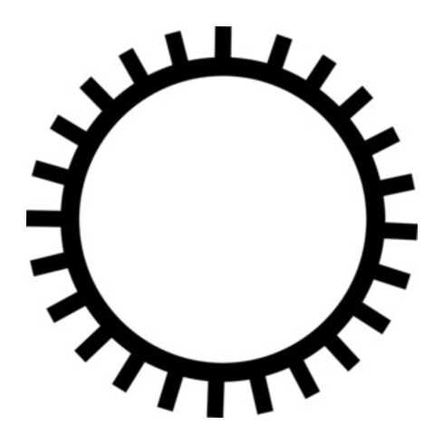 PFERD PF Rundfeile D7261 F 150mm H2