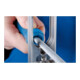 PFERD TOOLS Werkstattfeile mit Heft Rund 150mm Hieb 3 für Feinbearbeitung, Schlichten-3