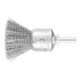 PFERD TOOLS POS Pinselbürste ungezopft PBU Ø20mm Schaft-Ø6 mm Stahl-Draht-Ø0,20