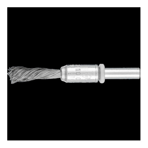 Pferd Pinselbürste Stahldr. 6mm 10x25x0,2 mm gez.