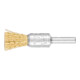 PFERD Pinselbürste ungezopft PBU Ø13 mm Schaft-Ø6 mm Messing-Draht-Ø0,30-1