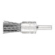 PFERD Pinselbürste ungezopft PBU Ø15 mm Schaft-Ø6 mm SiC-Filament-Ø0,90 Korn 180-1