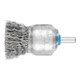 PFERD Pinselbürste ungezopft PBU Ø30mm Schaft-Ø6 mm Edelstahl-Draht-Ø0,50-1