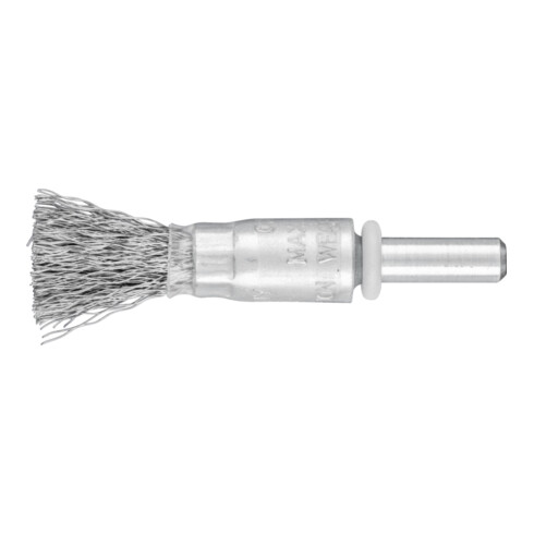 PFERD Pinselbürste mit Schaft, ungezopft PBU ST