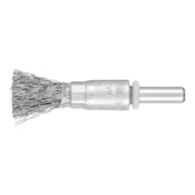 PFERD Pinselbürste mit Schaft, ungezopft PBU ST