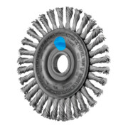 PFERD PIPELINE Bürste gezopft RBG Ø 100x6x22,2 mm Edelstahl-Draht-Ø 0,50mm Winkelschleifer