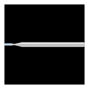 Pferd Pointe à meuler cylindrique 0105 3 AWCO 320 J 5V