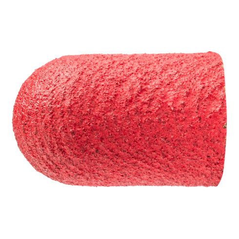 PFERD POLICAP Schleifkappe PC Walzenrundform Keramikkorn Ø 16x26 mm CO-COOL120 für Edelstahl