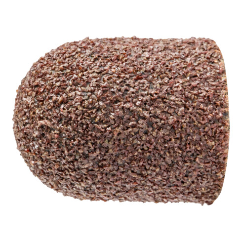 PFERD POLICAP Schleifkappe PC Walzenrundform Korund Ø 13x17 mm A60 für universelle Anwendung
