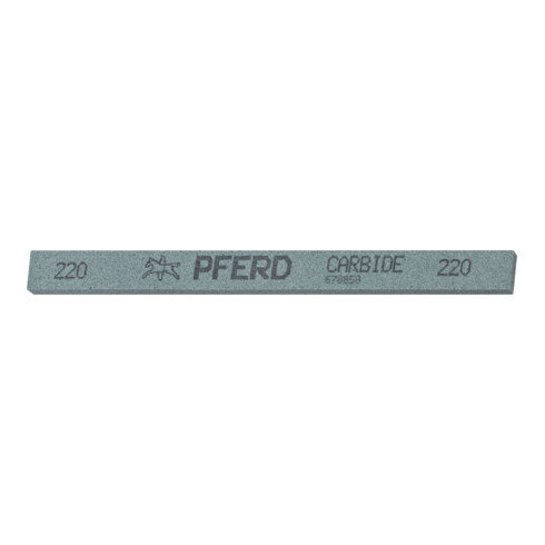 PFERD Polierstein vierkant 13x6x150mm SiC220 für harte Materialien im Werkzeug- und Formenbau