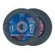 PFERD POLIFAN CURVE Fächerscheibe PFR 150x22,23 mm Breite L Z40 SGP STEELOX für Stahl/Edelstahl-1