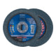 PFERD POLIFAN CURVE Fächerscheibe PFR 150x22,23 mm Breite M Z40 SGP STEELOX für Stahl/Edelstahl-1