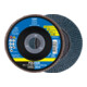 PFERD POLIFAN Disco a ventaglio PFC 115x22,23 mm conico Z40 Startlinie START STEELOX Acciaio/Inox-1