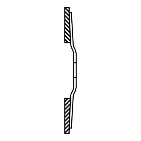 PFERD POLIFAN-Fächerscheibe PFF A SG STEELOX/16,0 100 mm