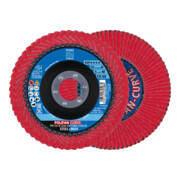 PFERD TOOLS POLIFAN-Fächerscheiben PFR 125-M CO 60 SGP CURVE STEELOX