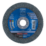 PFERD POLIFAN-lamellenschijf PFR 150-L Z 40 SGP CURVE STEELOX-5