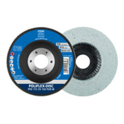 PFERD Poliflex Disc PFD Ø 115x14 mm Bohrung-Ø 22,23 mm Bindung PUR Weich SIC150
