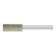 PFERD Poliflex Schleifstift Zylinderform Ø 10x25 mm Schaft-Ø 6 mm Bindung LR Hart SIC/A60-1