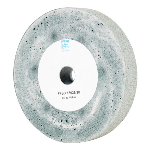 PFERD Poliflex Scheibe SC Ø 150x25 mm Bohrung-Ø 20mm Bindung PUR Weich SIC80