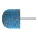 PFERD Poliflex Schleifstift Walzenrundform Ø 50x45 mm Schaft-Ø 8 mm PU-STRUC SIC16 zum Strukturieren-1