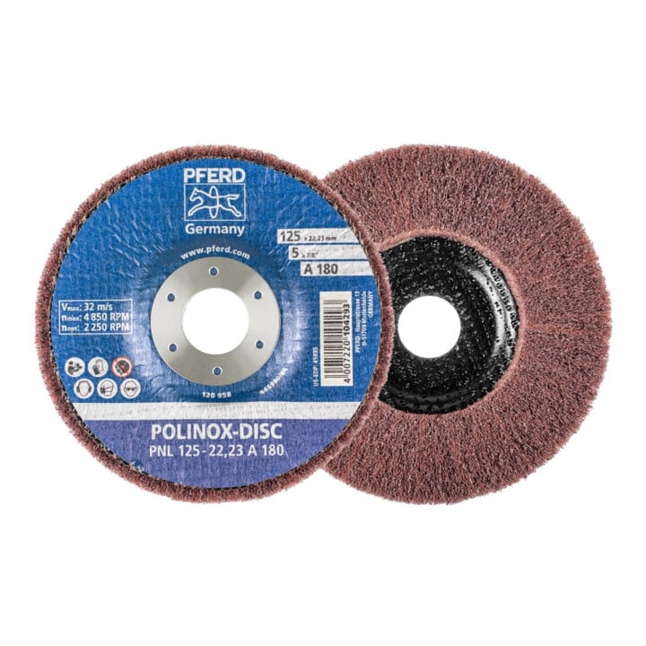 Pferd POLINOX Disque abrasif 125x22,23mm A 180