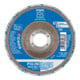 Pferd POLINOX Roue abrasive 125 mm moyenne dureté