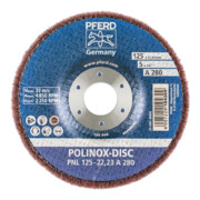 Pferd POLINOX Schleifdisc 125x22,23mm A 280-4