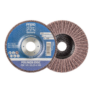 PFERD POLINOX-Schleifdisc PNZ 115-22,23 A 100