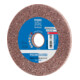 PFERD POLINOX verpresstes Vlies-Rad PNER Ø 125x6 mm Bohrung-Ø 22,23 mm Hart A Grob für Finish-1