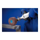 PFERD POLINOX Vlies-Schleifrad PNZ Ø 100x50mm Gewinde 5/8-11 A180 für Feinschliff und Finish-2